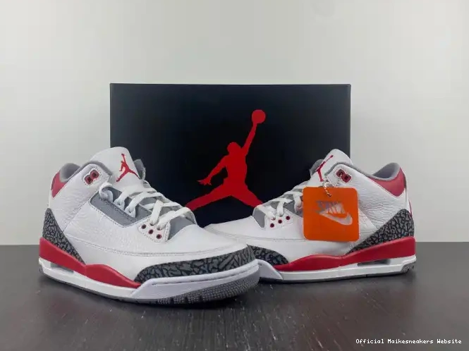 Official Maikesneakers DN3707-160 Air Red Jordan OG Fire 3 0616